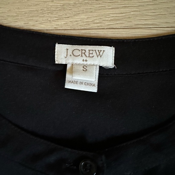 J.Crew Factory Black Blouse Size Small - Picture 3 of 6